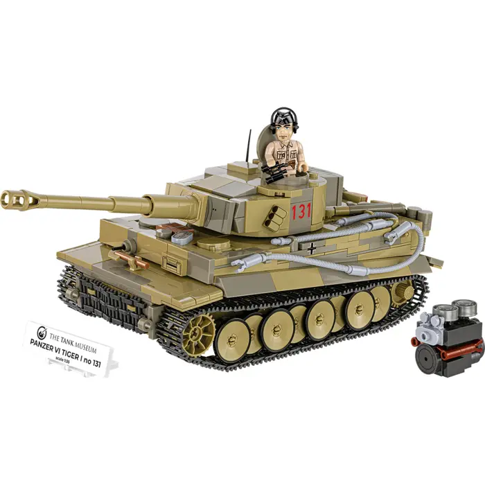 COBI Panzer VI Tiger I no 131, construction toy scale 1:35
