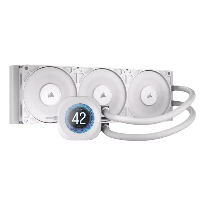 Corsair Nautilus 360 RS Processor All-in-one liquid cooler 12 cm White