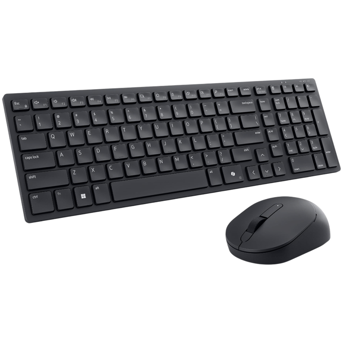Dell Pro Compact Silent Keyboard and Mouse - KM555 - Adriatic (QWERTZ)