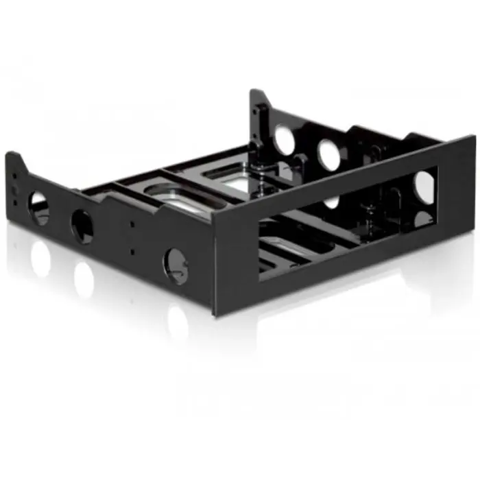 Delock Frame 5.25 inch > 3.5 inch black - black