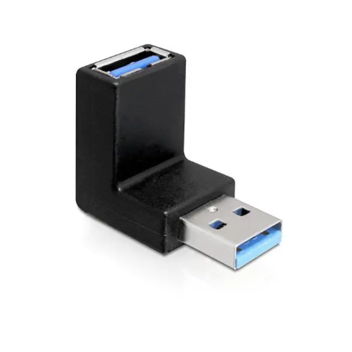 Delock USB 3.0 Adapter plug-socket 90 degrees angled