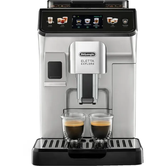 DeLonghi Eletta Explore ECAM450.55.S, fully automatic (silver)