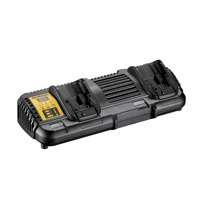 DeWalt double Charger DCB132, charger (black, for Flex volt batteries and XR sliding battery)