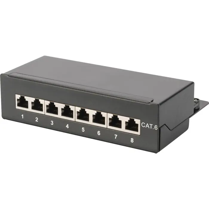 Digitus DN-91608SD (black, desktop, Cat.6)