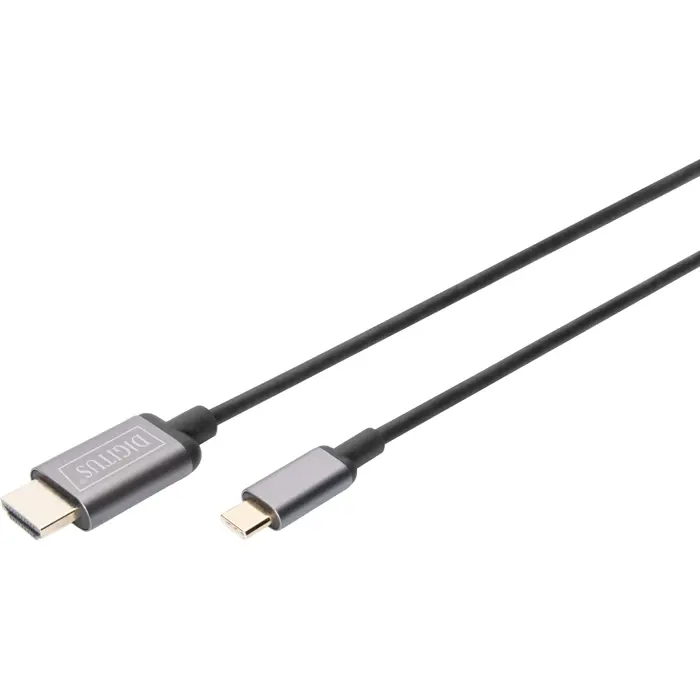 Digitus USB-C adapter cable USB-C > HDMI A, 4K @ 30HZ (black, 1.8 meters)