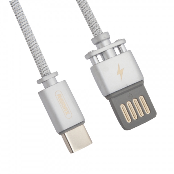 REMAX Dominator Fast Charging data cable RC-064. 1m (silver)