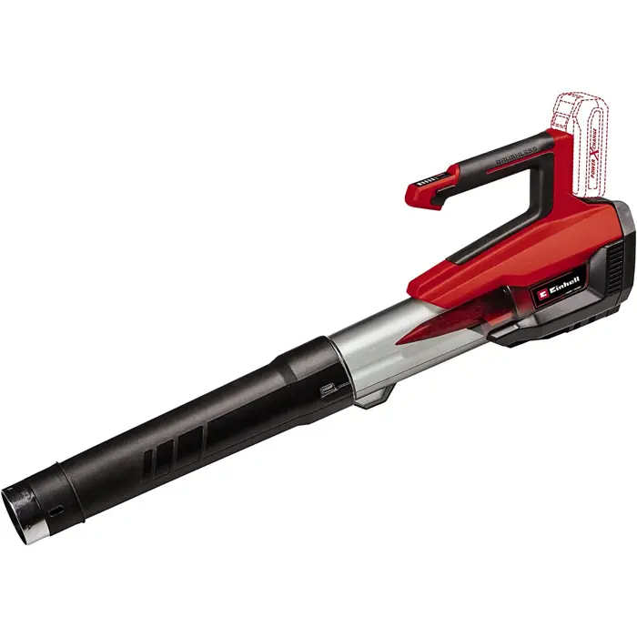 Einhell Cordless leaf blower GP-LB 18/200 Li E - solo, 18 volt, leaf blower (red/black, without battery and charger)