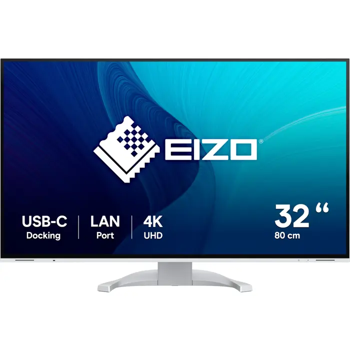 EIZO EV3240X-WT, LED monitor - 32 - white, UltraHD/4K, LAN, USB-C