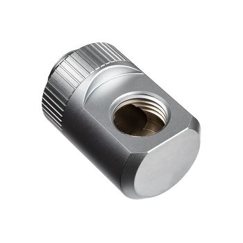 EK Water Blocks EK-Quantum Torque angle 90 degrees G1/4 inch male to G1/4 inch female - rotatable, Satin Tita 3831109823903