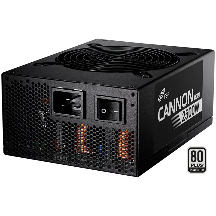Fortron CANNON PRO 2500 (black, 4x 12-pin, 3x PCIe, cable management, 2500 watts)