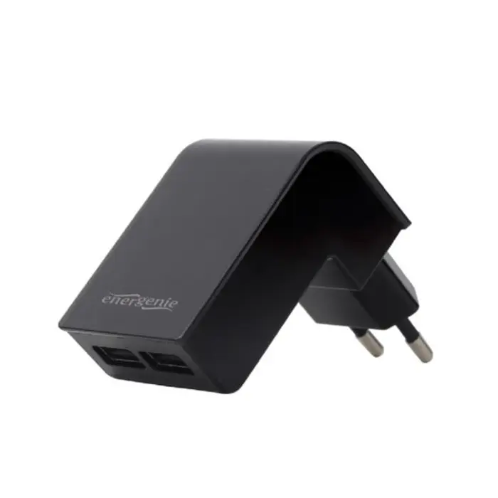Gembird 2-port universal USB charger, 2.1 A, black