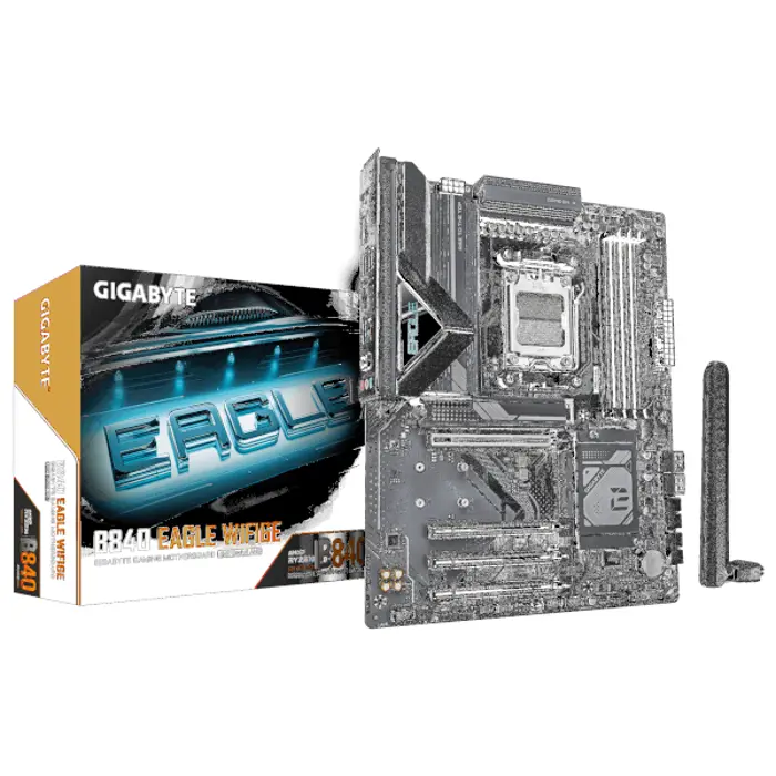 Gigabyte B840 Eagle WF6E, DDR5, LGA1851