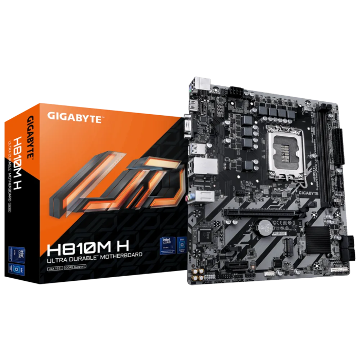 GIGABYTE H810M H, DDR5, SATA3, HDMI, USB3.2Gen1, LGA1851 mATX