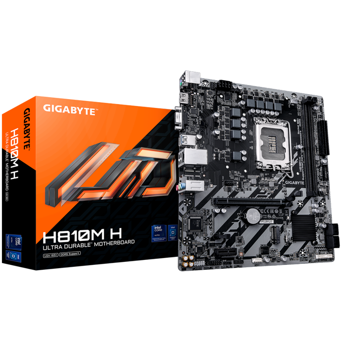 GIGABYTE H810M H, Socket 1851, 2x DDR5, mATX