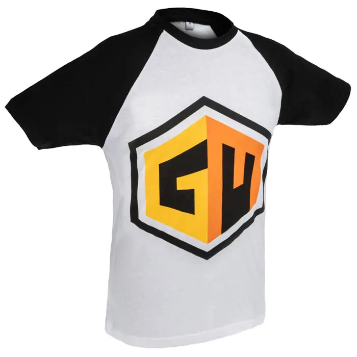 Global Masters T-Shirt GM Logo - white (M)-GM-M-BY007A-M