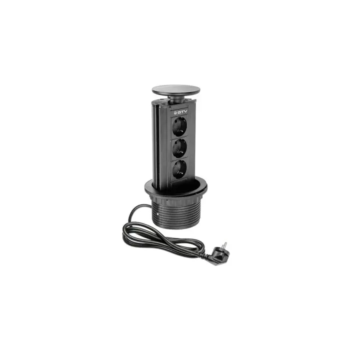 GTV immersion socket 3x 230V, Ø100mm