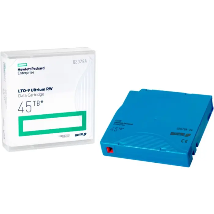 Hewlett Packard Enterprise LTO9 Medium 45 TB, streamer medium (blue)
