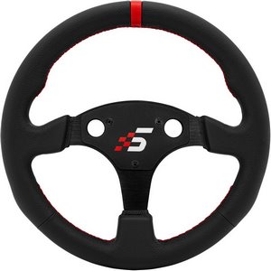 Simagic P-330R Lenkrad w/o Hub (K), 330mm - Leder-P-330R(K)(LEATHER)