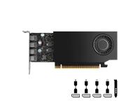 Grafička kartica NVIDIA RTX A400, 4GB GDDR6, PCIe 4.0 x8, 4x mDP-DP, Low Profile, PNY - VCNRTXA400-PB