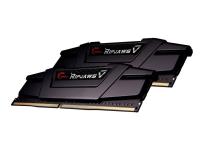 RAM DDR4 16GB Kit (2x 8GB) PC4-28800 3600MT/s, CL18, 1.35V, G.SKILL Ripjaws V, black- F4-3600C18D-16GVK