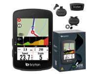 Kolesarski računalnik Bryton Rider S510 T s senzorji HR, CAD, SPD, USB-C - 624040400000