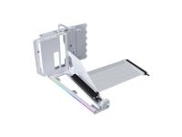 Univerzalni vertikalni nosilec grafične kartice Lian Li GPU Bracket Kit V4, 4 reže, PCIe 5.0, white - VG4-5-V4W