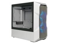 Kućište Cooler Master TD300 Mesh, mATX, Mini-Tower, ARGB, kaljeno steklo, belo - TD300-WGNN-S00