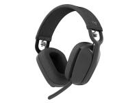 Slušalice Logitech Zone Vibe Wireless for Business, USB-C, grafitne - 981-001157