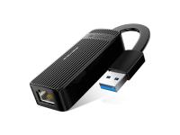 Adapter USB 3.0 v RJ45 Gigabit Ethernet, črn, ORICO UTK-U3 - UTK-U3-BK-BP