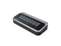 USB-C hub s 7 vhodi, 7x USB-A 3.2 Gen1, 5Gbps, črn, ORICO M3U3-7A-10 - M3U3-7A-10-BK-BP