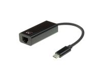 Adapter USB-C v RJ45 Ethernet, črn, Ewent EW9828 - EW9828
