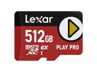 Spominska kartica Lexar PLAY PRO, Micro SDXC Express 7.1, 512GB, 900MB/s, V30 - LMSXPS0512G-BNNNG