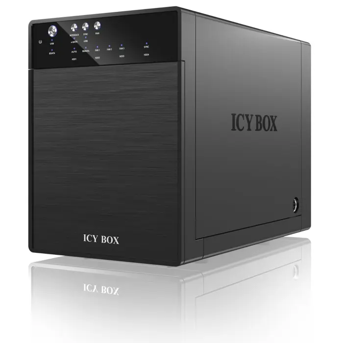 ICY BOX IB-3640SU3 black 4x3.5 inch