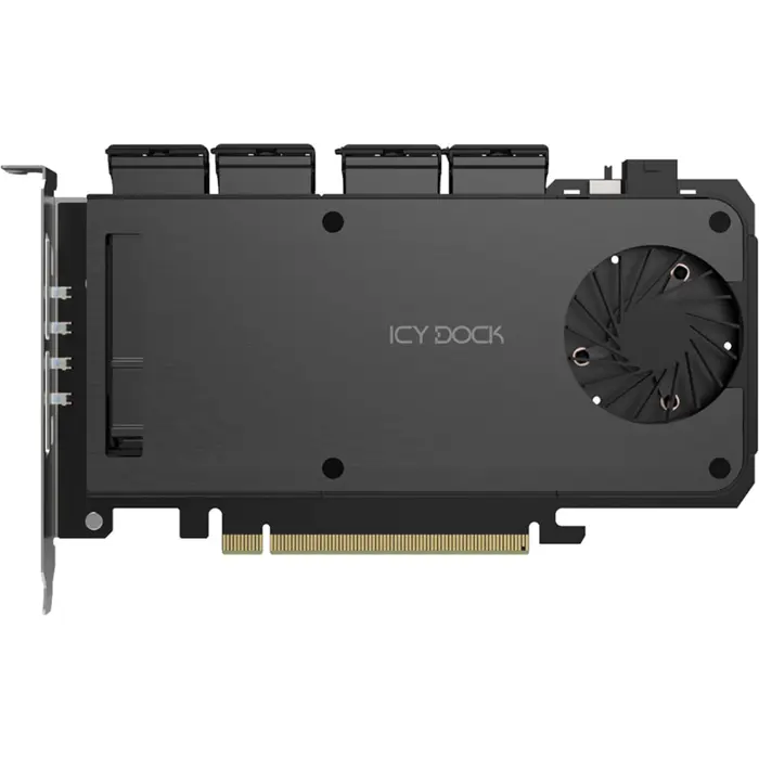 Icy Dock ExpressSlot Slide MB204MP-B, interface card black