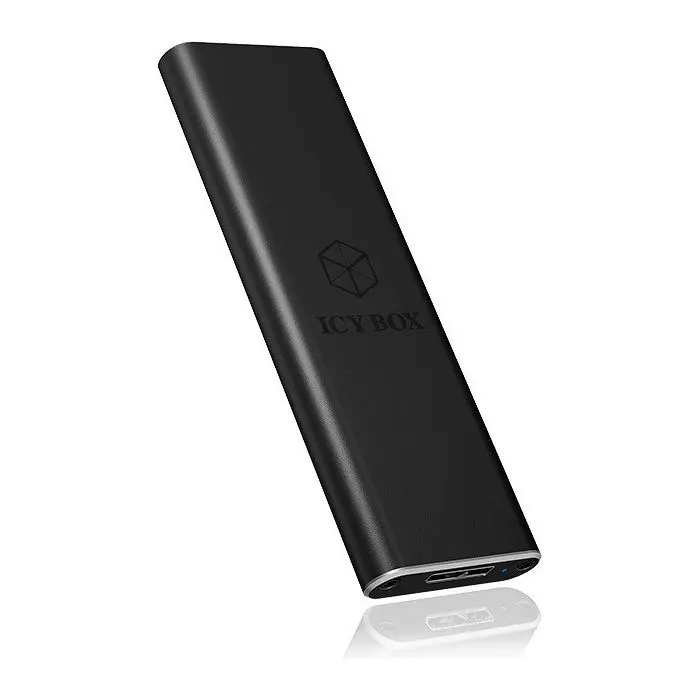 IcyBox IB-183M2 ohišje za 1x M.2 SATA SSD z vmesnikom USB 3.0