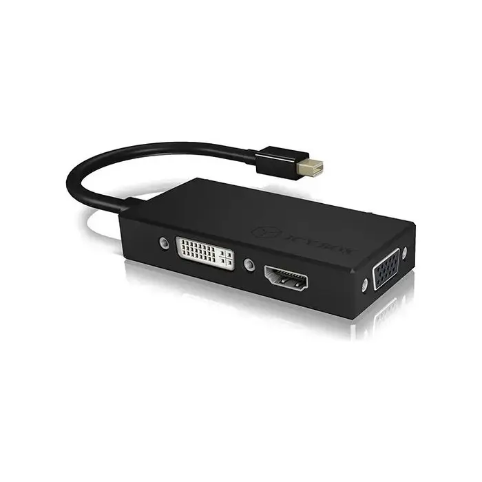 IcyBox IB-AC1032 Mini DisplayPort na DVI/HDMI/VGA pretvornik