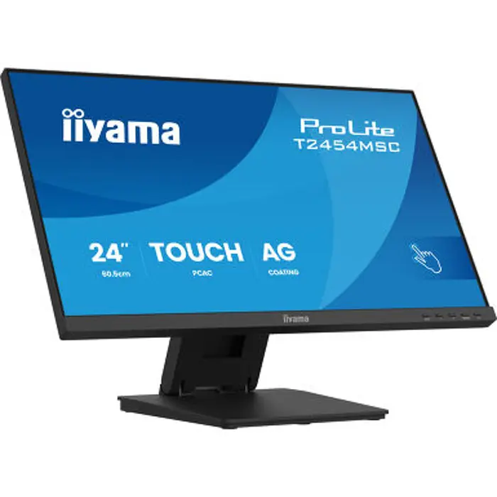 IIYAMA T2454MSC-B3AG Touchscreen FHD (1920x1080) IPS 16:9, 300 cd/m2, 4ms, 1000:1, HDMI, DP, USB-Ax2, InCell PCAP 10 point touch, zvučnici, AG, 