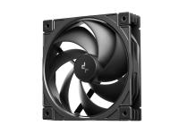 Ventilator za ohišje DeepCool FD12 V2, PWM, 120mm, črn - R-FD12V2-BKNPN1-G