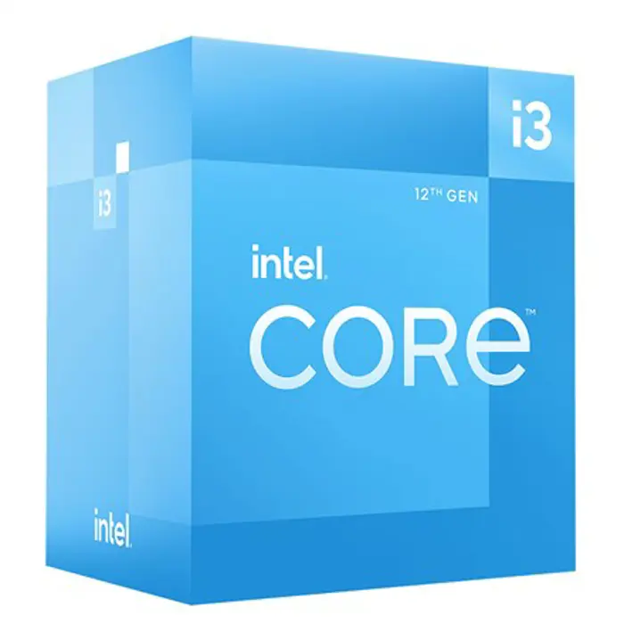 Intel Core i3-12100 processor 12 MB Smart Cache Box