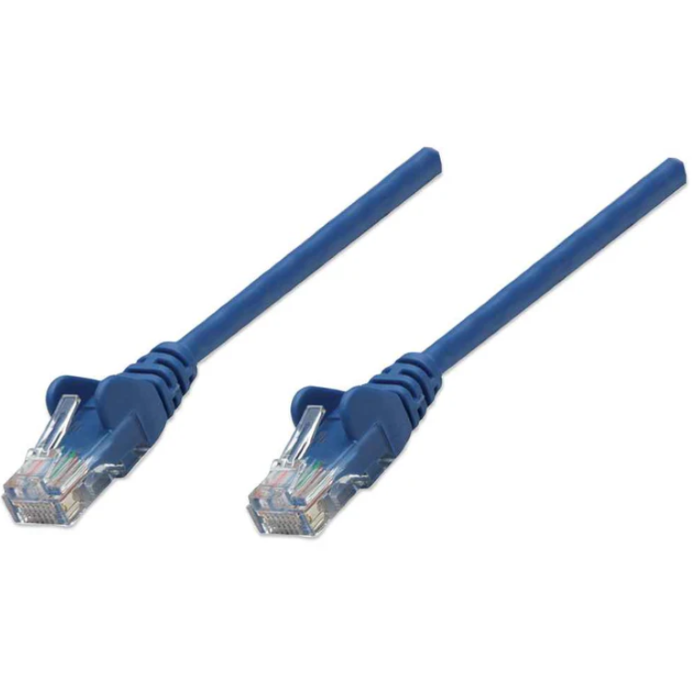 Intellinet Cat6, CCA, U/UTP, PVC, RJ45,1.5m, plavi