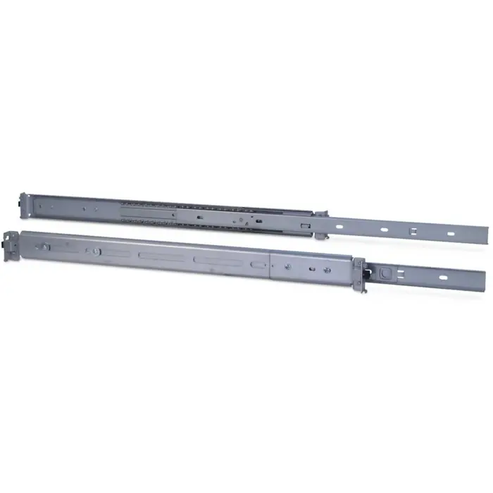 Inter-Tech 2U telescopic rails 455 mm (gray)