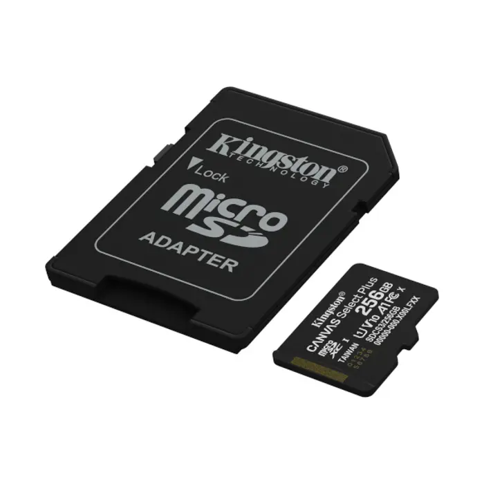 Kingston microSDXC, Select plus, Class10, 256GB