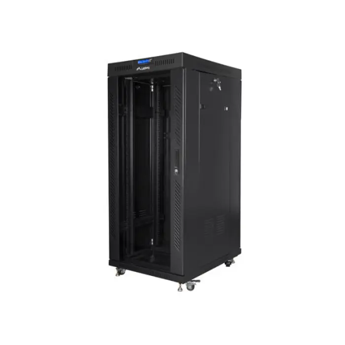LANBERG FREE STANDING CABINET RACK 19" 27U 600X800 black