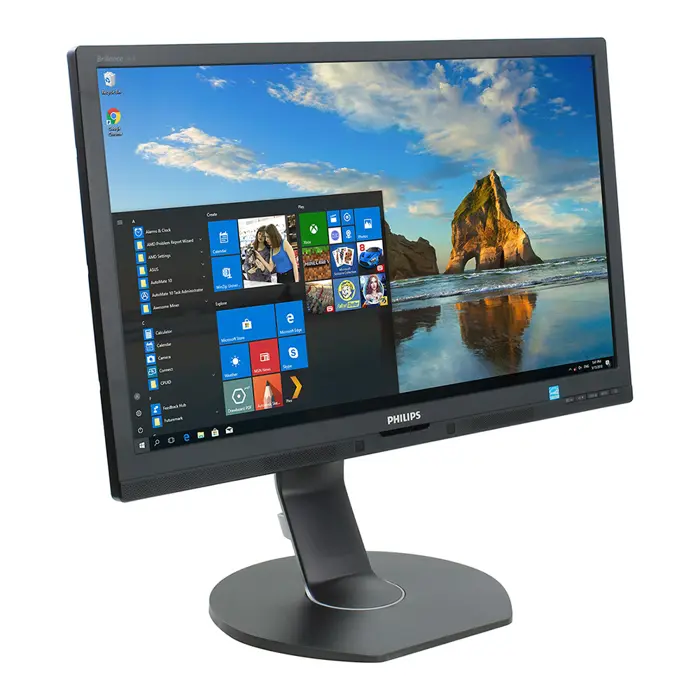 LCD Philips 24" 241B6Q; black;1920x1080, 1000:1, 300 cd/m2, VGA, DVI, DisplayPort, AG - Premium Obnovljeno