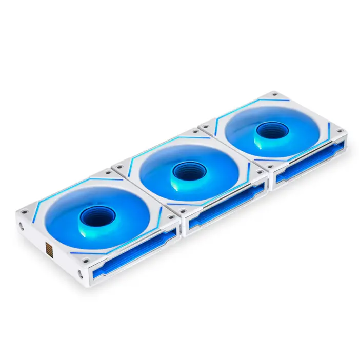 Lian Li UNI FAN SL-INF 120 ARGB Reverse Blade PWM Lüfter, 3er Pack inkl. Controller - 120mm, white-12RSLIN3W