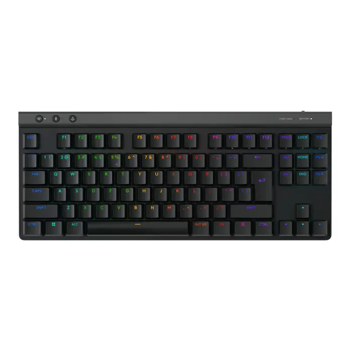 Logitech G515 TKL Lightspeed, Tactile, crna