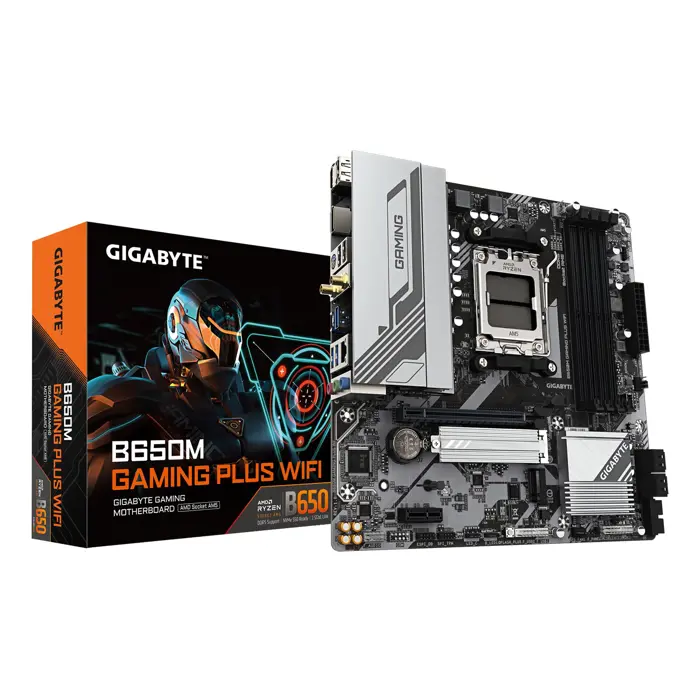 Motherboard AMD B650 SAM5 MATX/B650M GAMING PLUS WF GIGABYTE