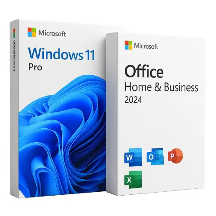MS Windows 11 Pro and MS Office Home Business 2024