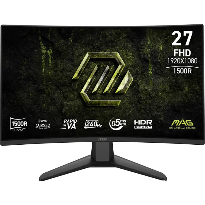 MSI MAG 274CF X24 computer monitor 68.6 cm (27") 1920 x 1080 pixels Full HD Black