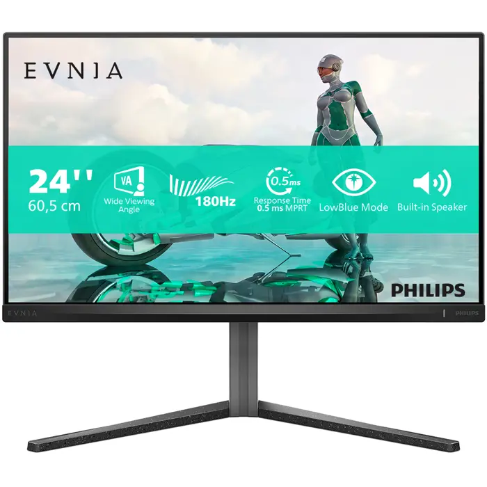 Philips IPS 24" 24M2N3200A, 2xHDMi, DP, 180Hz, HAS - OTVORENO